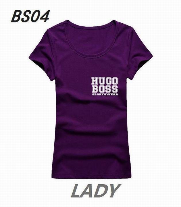 BOSS short round collar T woman S-XL-038